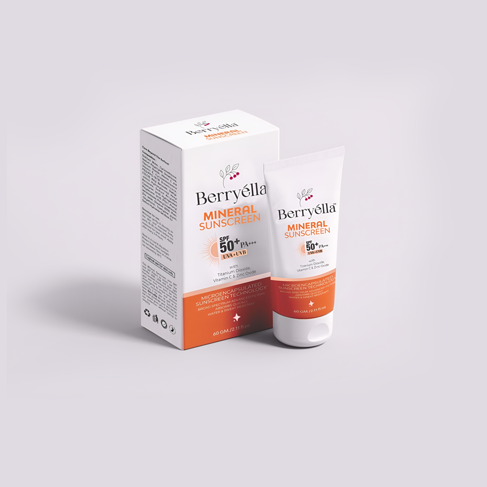 Berryélla Invisible Gel Mineral Sunscreen